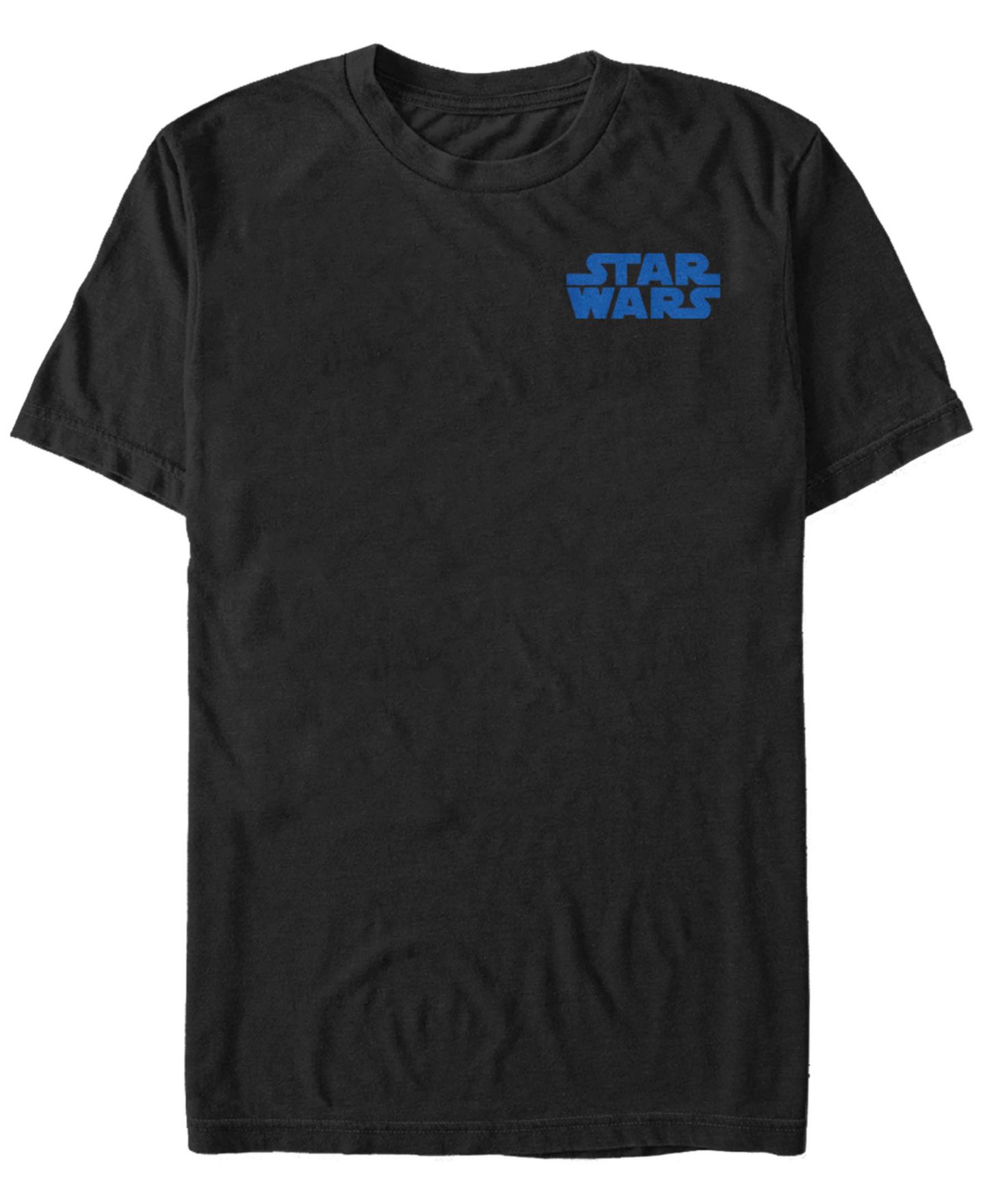 Мужская футболка Fifth Sun Star Wars Stacked Logo Basic Short Sleeve, цвет: Чёрный — фото 1