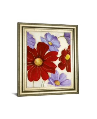 Lavender and Red by Tava Studios Framed Print Wall Art Collection