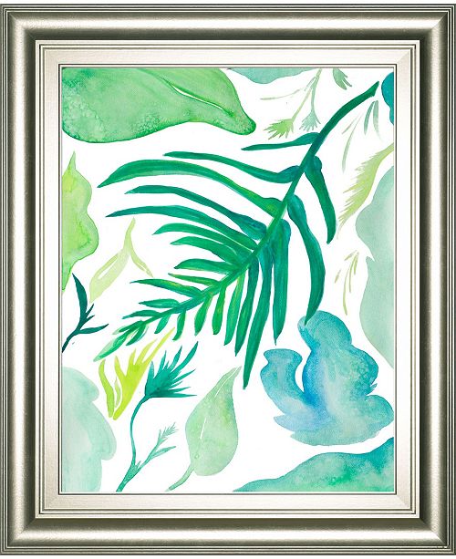 Classy Art Green Water Leaves By Kat Papa Framed Print Wall Art Collection Reviews All Wall Decor Home Decor Macy S