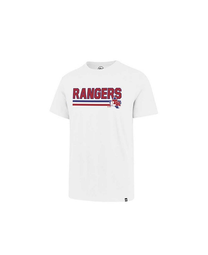 47 Brand Men's Texas Rangers Line Drive T-Shirt - Macy's