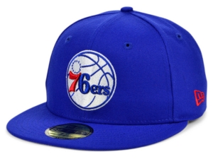 NEW ERA PHILADELPHIA 76ERS THE CIRCLE PATCH 59FIFTY-FITTED CAP