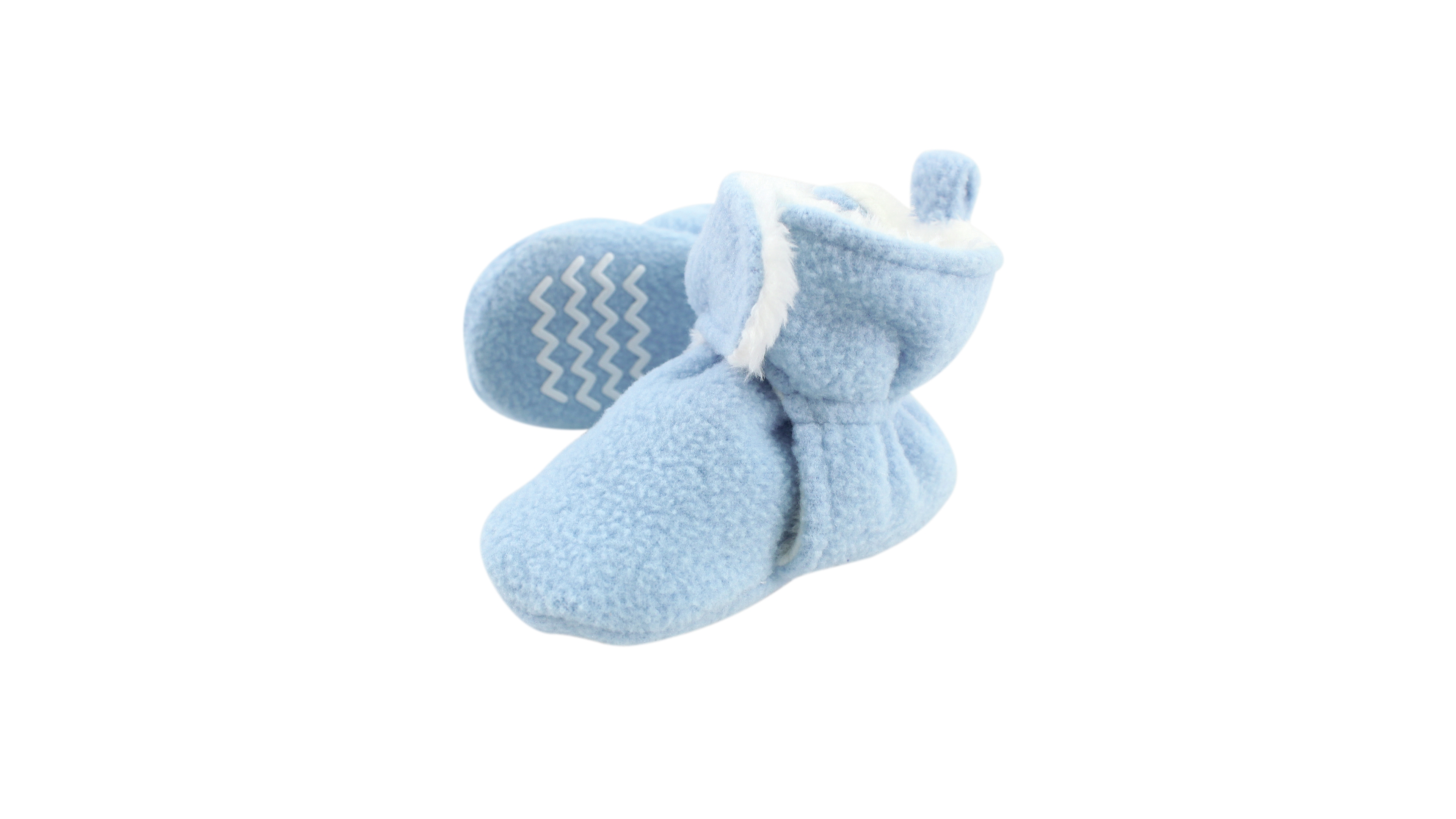Hudson Baby Girls Cozy Fleece and Faux Shearling Booties