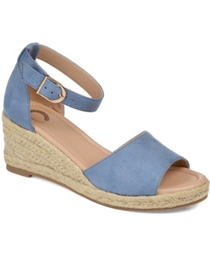 Journee Collection Women's Keana Wedge Sandal Women's Shoes