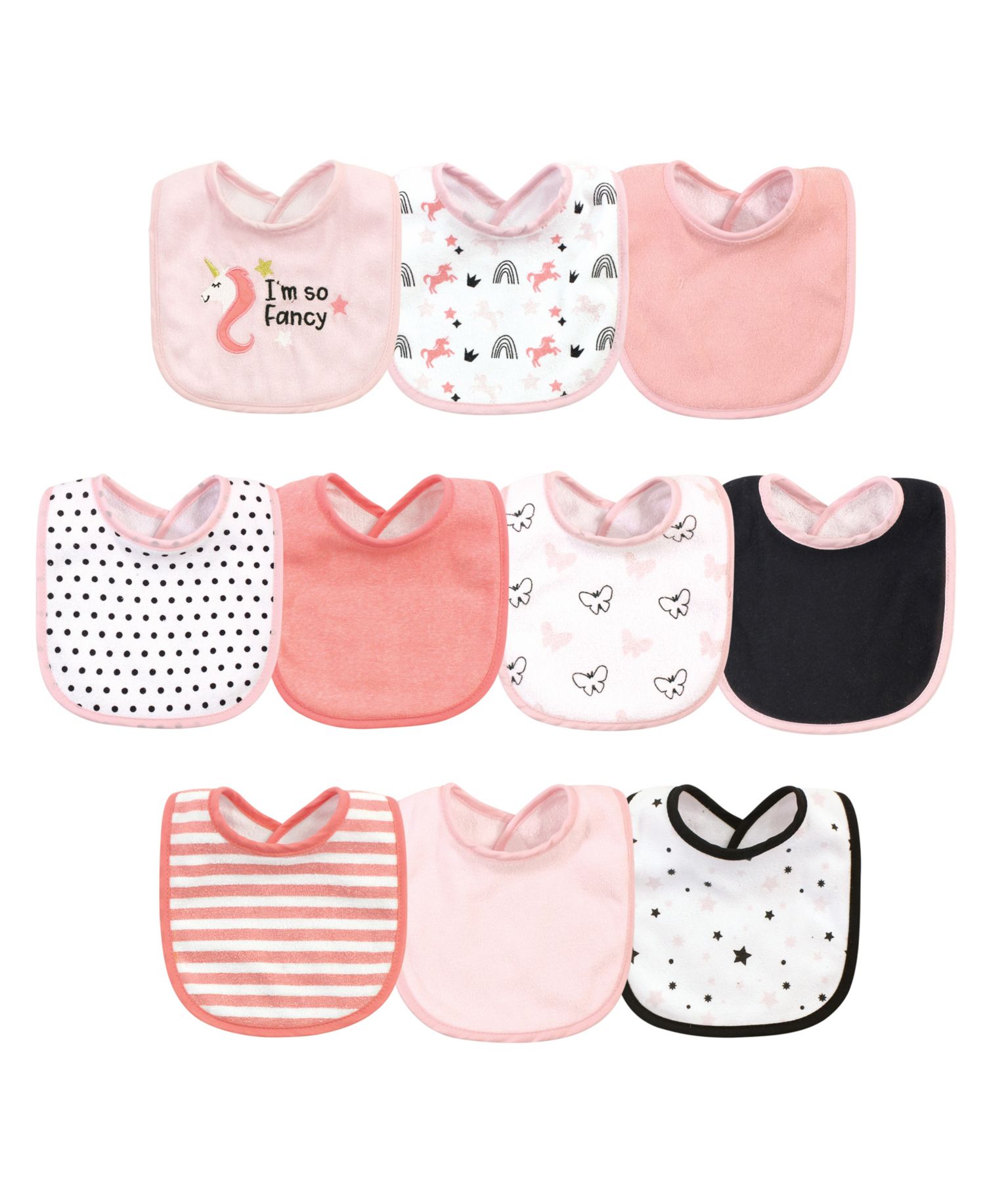 Cotton and Polyester Bibs