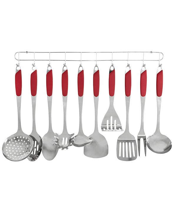 Hell's Kitchen 10Pc. Kitchen Utensil Set & Reviews Kitchen Gadgets Kitchen Macy's