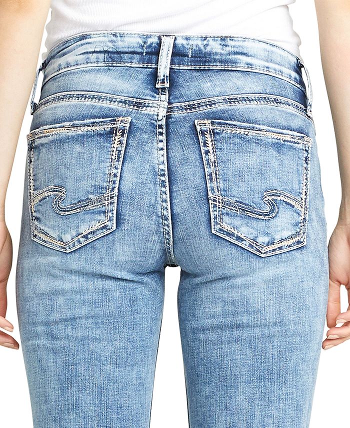 Silver Jeans Co. Elyse Capri Jeans - Macy's