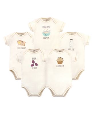 Touched by Nature Baby Girls and Boys Muffin Bodysuits, Pack 5 & Reviews - All Baby - Kids - Macy's