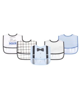 Treasure Durable PEVA Spill-Protection Bibs