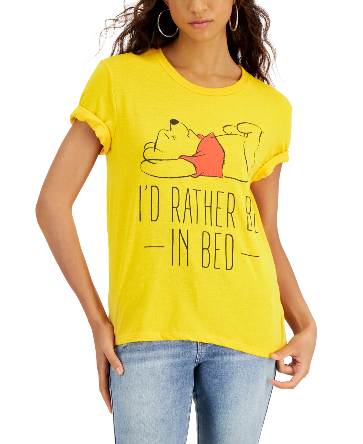 Juniors' Winnie the Pooh T-Shirt - Gold