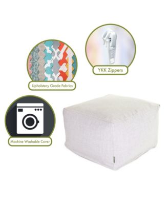 Wales Ottoman Square Pouf 27" x 17"