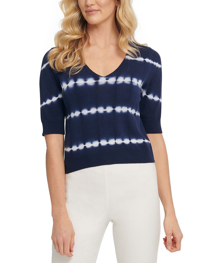 Misty Tie Dye Knitted Sweater