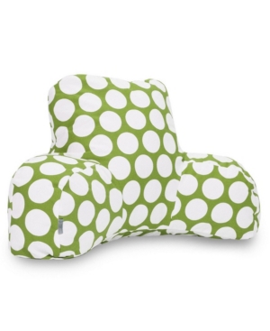 Majestic Home Goods Large Polka Dot Comfortable Soft Reading Pillow 33