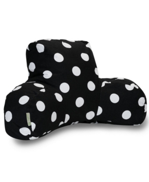 Majestic Home Goods Large Polka Dot Comfortable Soft Reading Pillow 33