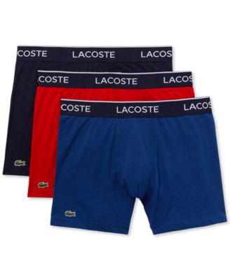 Lacoste Mens Underwear Cotton Stretch Trunks Multipacks