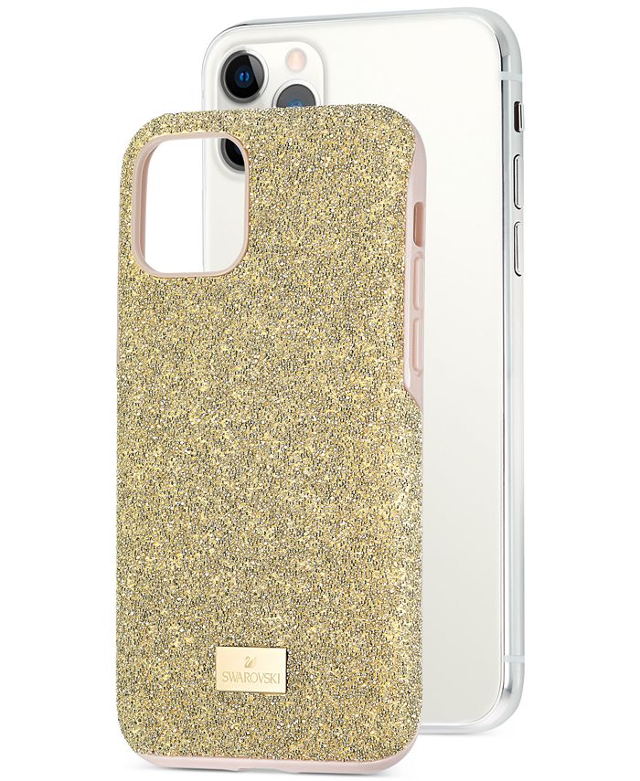 Swarovski GoldTone Crystal iPhone 11 Pro Smartphone Case with Bumper