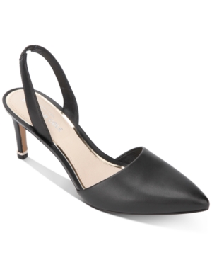 image of Kenneth Cole New York Women-s Riley 70 Slingback Pumps Women-s Shoes