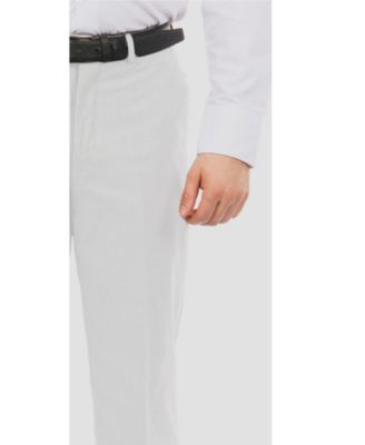 Men's Slim-Fit Flat Front Stretch Dress Pants