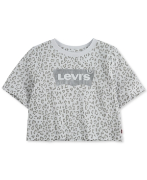 Levi's Big Girls Cropped Logo T-shirt