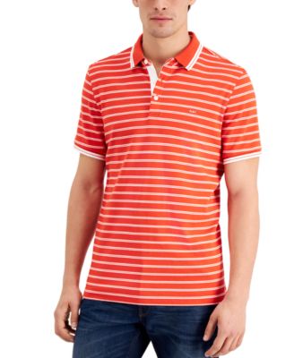 Michael Kors - Men's Modern-Fit Stripe Polo Shirt
