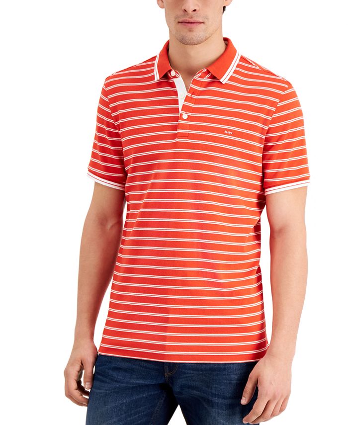 Michael kors shirts mens orange top