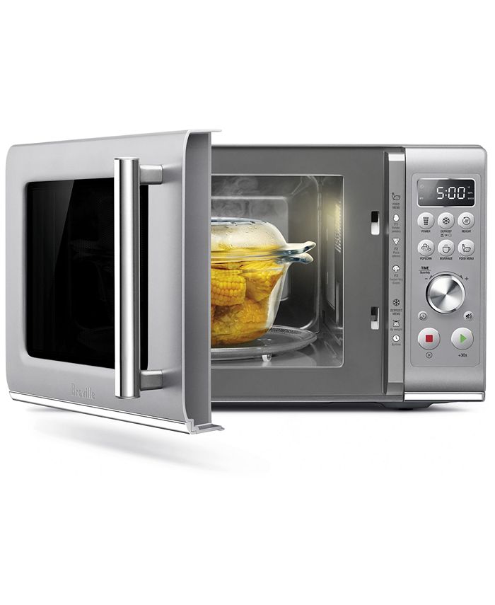 Breville The Compact Wave™ Soft Close Microwave Oven Macy's