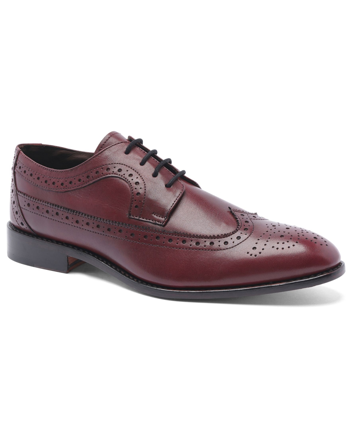 Men's Regan Wingtip Goodyear Oxford Dress Shoes - Red