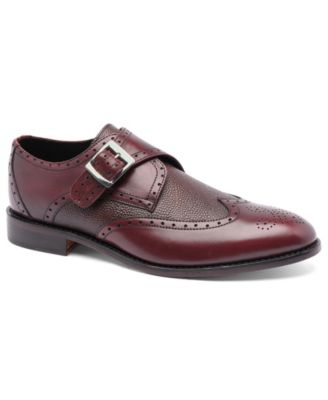 Anthony Veer Men's Roosevelt III Single Monkstrap Wingtip Goodyear ...