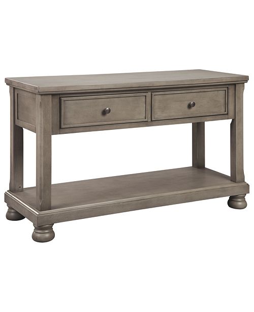 Signature Design By Ashley Lettner Casual Console Sofa Table