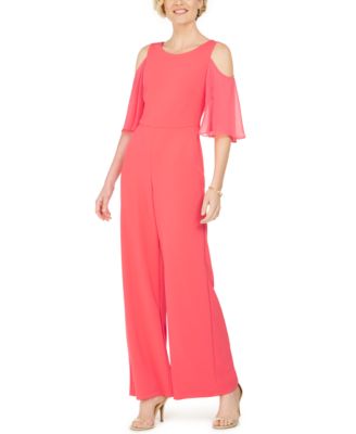 chiffon sleeve jumpsuit