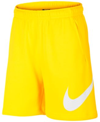 nike opti yellow shorts