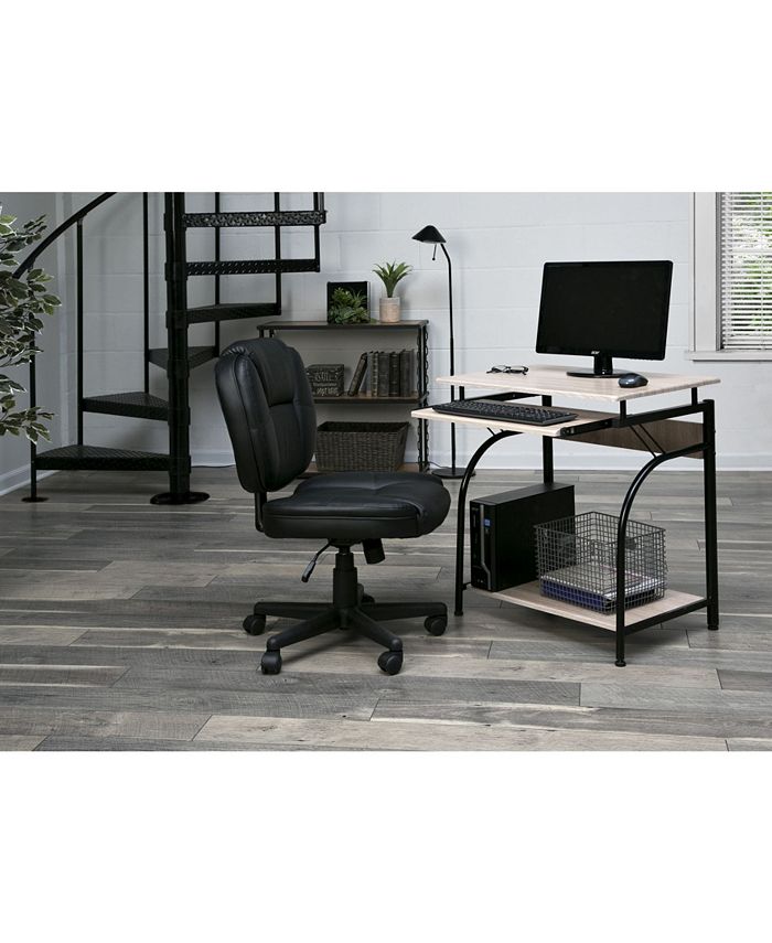 OneSpace Comfort Products Stanton Computer Desk with Pullout Keyboard
