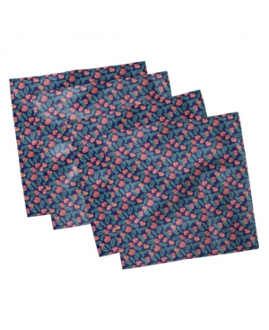 Ambesonne Philodendron Set of 4 Napkins 12
