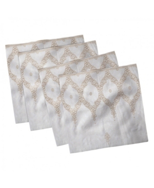 Ambesonne Moroccan Set of 4 Napkins 12
