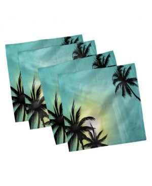 Ambesonne Modern Set of 4 Napkins 12