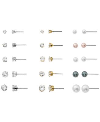 Photo 1 of Mega Box Earring Stud Set 15 PIECE BOXED EARRINGS 