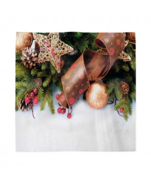 Ambesonne Christmas Set of 4 Napkins 12