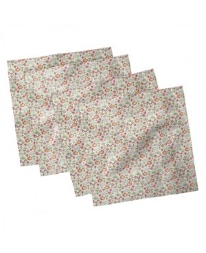 Ambesonne Christmas Set of 4 Napkins 12