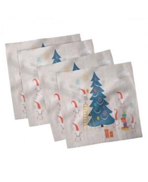 Ambesonne Elf Set of 4 Napkins 18