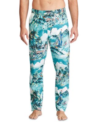 Polo Ralph Lauren Men's Tropical-Print Pajama Pants - Macy's