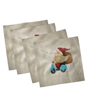 Ambesonne Christmas Set of 4 Napkins 18