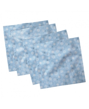 Ambesonne Winter Set of 4 Napkins 18