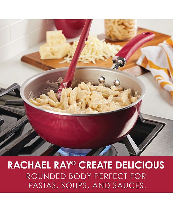 Rachael Ray Create Delicious Aluminum Nonstick 3-Qt ...