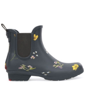image of Chooka Women-s Flower Press Chelsea Ankle Rain boot Women-s Shoes