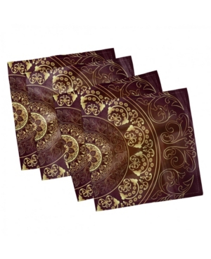 Ambesonne Mandala Set of 4 Napkins 18