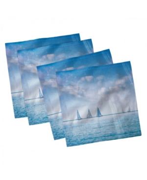 Ambesonne Ocean Set of 4 Napkins 18