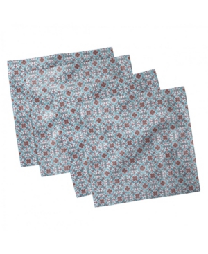 Ambesonne Vintage-Like Set of 4 Napkins 18
