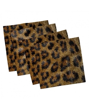Ambesonne Psychedelic Set of 4 Napkins 18