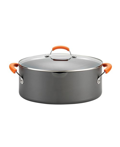  Rachael  Ray  Hard Anodized 8 Qt Covered Pasta  Pot  