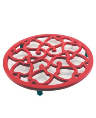 Apple Cast Iron Trivet