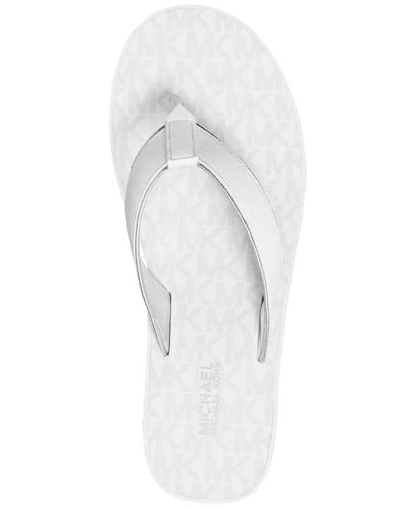 michael kors benny flip flop